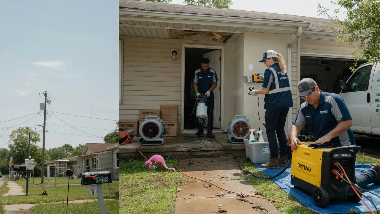Storm Damage Water Removal in Quaker City, OH near me